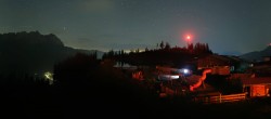 Archiv Foto Webcam Panoramasicht SkiWelt Wilder Kaiser: Astberg 23:00