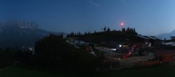 Archiv Foto Webcam Panoramasicht SkiWelt Wilder Kaiser: Astberg 23:00