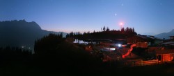 Archiv Foto Webcam Panoramasicht SkiWelt Wilder Kaiser: Astberg 03:00