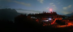 Archiv Foto Webcam Panoramasicht SkiWelt Wilder Kaiser: Astberg 03:00
