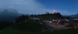 Archiv Foto Webcam Panoramasicht SkiWelt Wilder Kaiser: Astberg 23:00