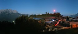 Archiv Foto Webcam Panoramasicht SkiWelt Wilder Kaiser: Astberg 23:00