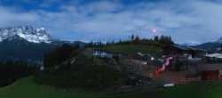 Archiv Foto Webcam Panoramasicht SkiWelt Wilder Kaiser: Astberg 01:00