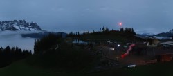 Archiv Foto Webcam Panoramasicht SkiWelt Wilder Kaiser: Astberg 03:00