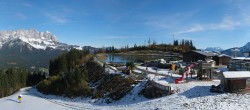 Archiv Foto Webcam Panoramasicht SkiWelt Wilder Kaiser: Astberg 09:00