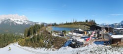 Archiv Foto Webcam Panoramasicht SkiWelt Wilder Kaiser: Astberg 11:00
