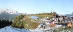 Archiv Foto Webcam Panoramasicht SkiWelt Wilder Kaiser: Astberg 13:00