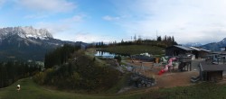 Archiv Foto Webcam Panoramasicht SkiWelt Wilder Kaiser: Astberg 09:00