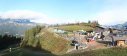 Archiv Foto Webcam Panoramasicht SkiWelt Wilder Kaiser: Astberg 13:00