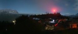 Archiv Foto Webcam Panoramasicht SkiWelt Wilder Kaiser: Astberg 19:00
