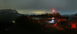 Archiv Foto Webcam Panoramasicht SkiWelt Wilder Kaiser: Astberg 23:00