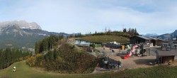 Archiv Foto Webcam Panoramasicht SkiWelt Wilder Kaiser: Astberg 11:00