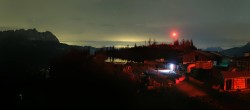 Archiv Foto Webcam Panoramasicht SkiWelt Wilder Kaiser: Astberg 03:00