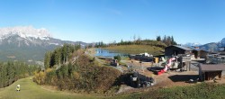 Archived image Webcam View of the Astberg in SkiWelt Wilder Kaiser 11:00