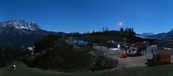 Archived image Webcam View of the Astberg in SkiWelt Wilder Kaiser 19:00