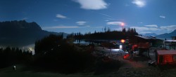 Archived image Webcam View of the Astberg in SkiWelt Wilder Kaiser 23:00