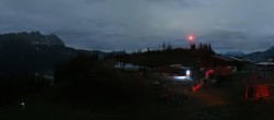 Archived image Webcam View of the Astberg in SkiWelt Wilder Kaiser 03:00