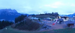 Archived image Webcam View of the Astberg in SkiWelt Wilder Kaiser 05:00