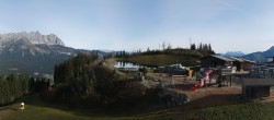 Archived image Webcam View of the Astberg in SkiWelt Wilder Kaiser 09:00