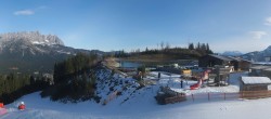 Archiv Foto Webcam Panoramasicht SkiWelt Wilder Kaiser: Astberg 10:00
