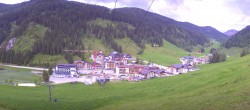 Archiv Foto Webcam Panoramablick Rosskopfbahn in Zauchensee 19:00
