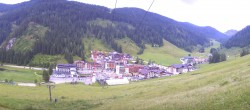 Archiv Foto Webcam Panoramablick Rosskopfbahn in Zauchensee 19:00