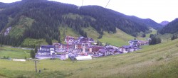 Archiv Foto Webcam Panoramablick Rosskopfbahn in Zauchensee 19:00