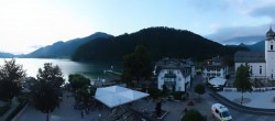Archiv Foto Webcam Panoramasicht über Strobl 19:00