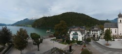 Archiv Foto Webcam Panoramasicht über Strobl 13:00