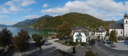 Archiv Foto Webcam Panoramasicht über Strobl 13:00