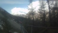 Archiv Foto Webcam Grächen: Charles Kuonen Hängebrücke 07:00