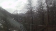 Archiv Foto Webcam Grächen: Charles Kuonen Hängebrücke 11:00