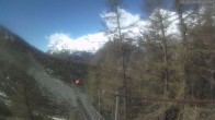 Archiv Foto Webcam Grächen: Charles Kuonen Hängebrücke 09:00