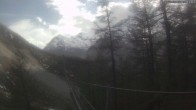 Archiv Foto Webcam Grächen: Charles Kuonen Hängebrücke 15:00