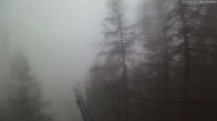 Archived image Webcam Grächen - View Suspension Bridge Charles Kuonen 06:00