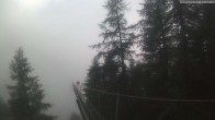 Archiv Foto Webcam Grächen: Charles Kuonen Hängebrücke 07:00