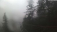 Archiv Foto Webcam Grächen: Charles Kuonen Hängebrücke 09:00