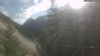 Archiv Foto Webcam Grächen: Charles Kuonen Hängebrücke 17:00