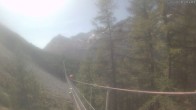 Archiv Foto Webcam Grächen: Charles Kuonen Hängebrücke 13:00