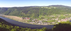 Archived image Webcam Panoramic view of the Danube 07:00