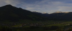 Archived image Webcam Panoramic view SkiWelt Wilder Kaiser Westendorf 05:00
