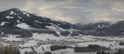 Archiv Foto Webcam Dorfkamera über Westendorf am Wilden Kaiser 07:00