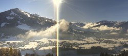 Archiv Foto Webcam Dorfkamera über Westendorf am Wilden Kaiser 09:00