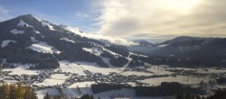 Archiv Foto Webcam Dorfkamera über Westendorf am Wilden Kaiser 11:00