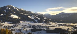 Archiv Foto Webcam Dorfkamera über Westendorf am Wilden Kaiser 13:00