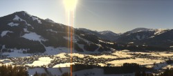 Archiv Foto Webcam Dorfkamera über Westendorf am Wilden Kaiser 09:00