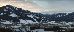 Archiv Foto Webcam Dorfkamera über Westendorf am Wilden Kaiser 06:00