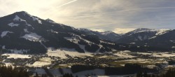 Archiv Foto Webcam Dorfkamera über Westendorf am Wilden Kaiser 09:00