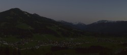 Archiv Foto Webcam Dorfkamera über Westendorf am Wilden Kaiser 19:00
