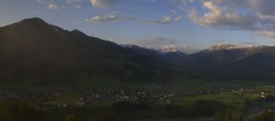 Archiv Foto Webcam Dorfkamera über Westendorf am Wilden Kaiser 05:00